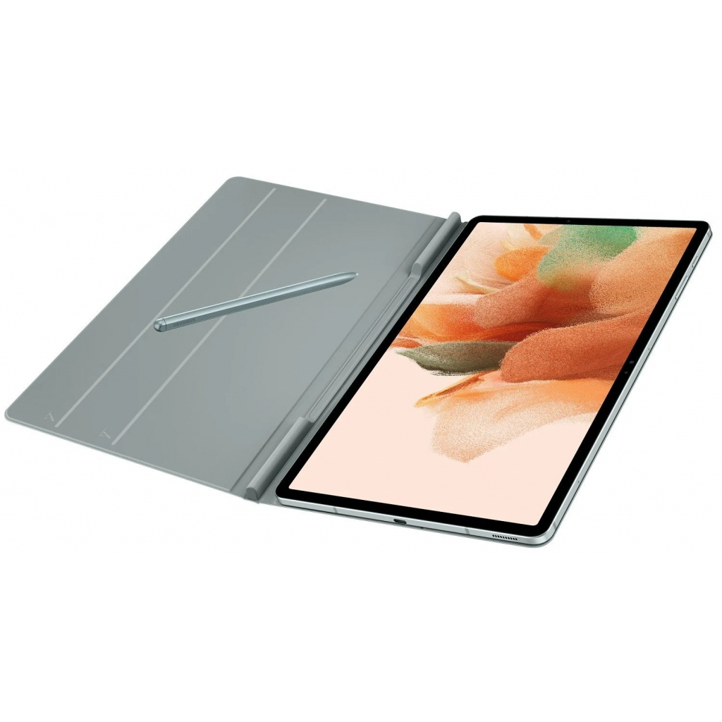 Чехол для планшета Samsung Book Cover Galaxy Tab S7 FE / S7+ (T735/975) Light Gray (EF-BT730PJEGRU) изображение 5
