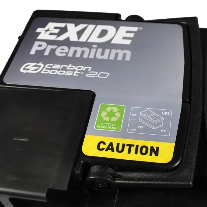 Аккумулятор автомобильный EXIDE PREMIUM 72A (EA722) изображение 2