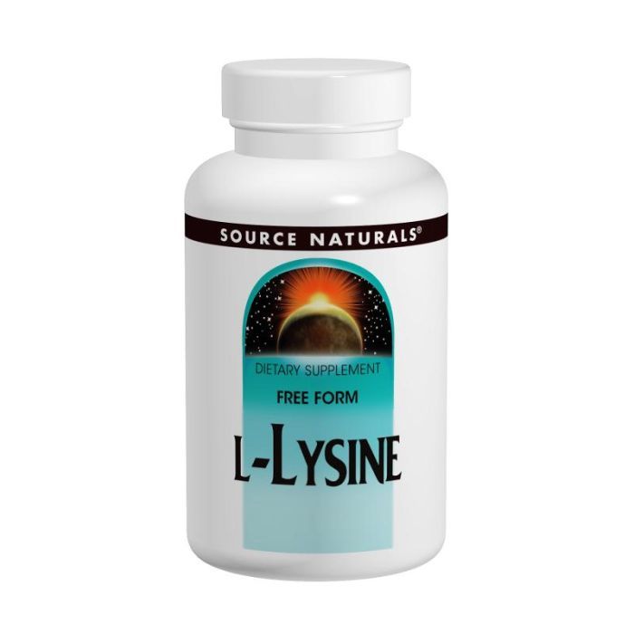 Аминокислота Source Naturals Лизин 1000мг, 100 таблеток (SNS-00142)