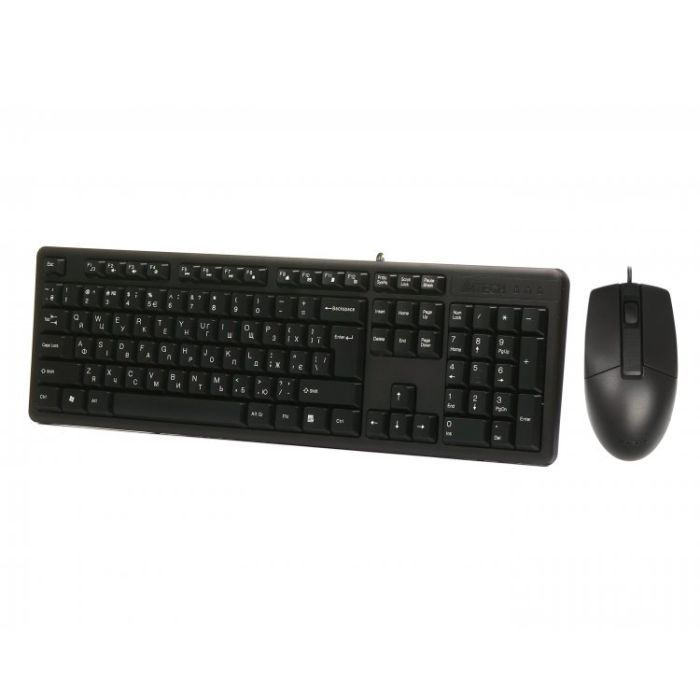 Комплект A4Tech KK-3330 USB Black (KK-3330 Black) изображение 2