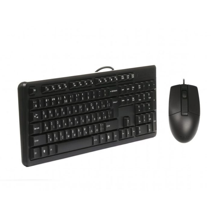 Комплект A4Tech KK-3330 USB Black (KK-3330 Black) изображение 3