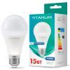 Лампочка TITANUM A65 15W E27 3000K (TLA6515273)