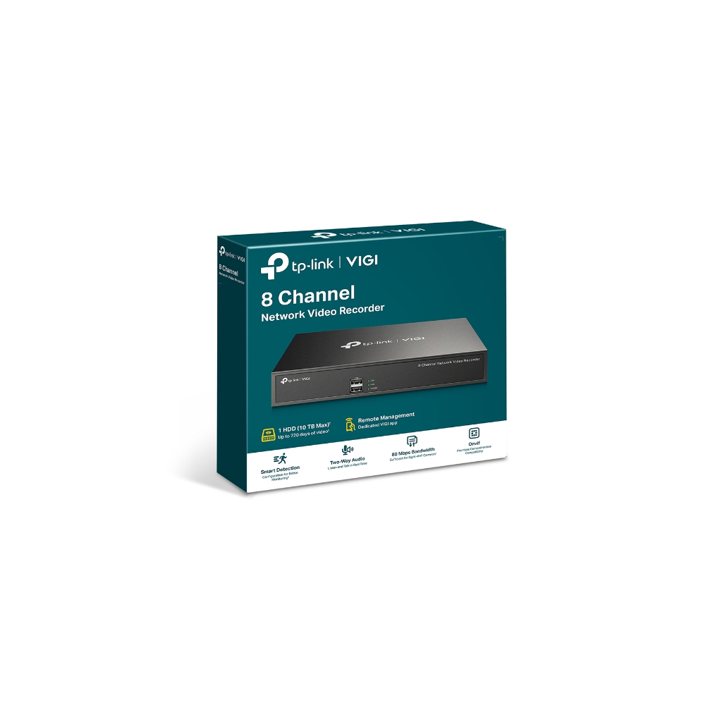 Реєстратор для відеоспостереження TP-Link VIGI NVR1008 (VIGI-NVR1008) зображення 3