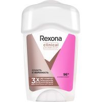 Антиперспирант Rexona Clinical Protection крем Сухость и уверенность 45 мл (4800888214072)