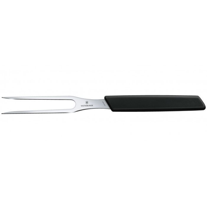 Столовая вилка Victorinox Swiss Modern Carving Black (6.9033.15B)