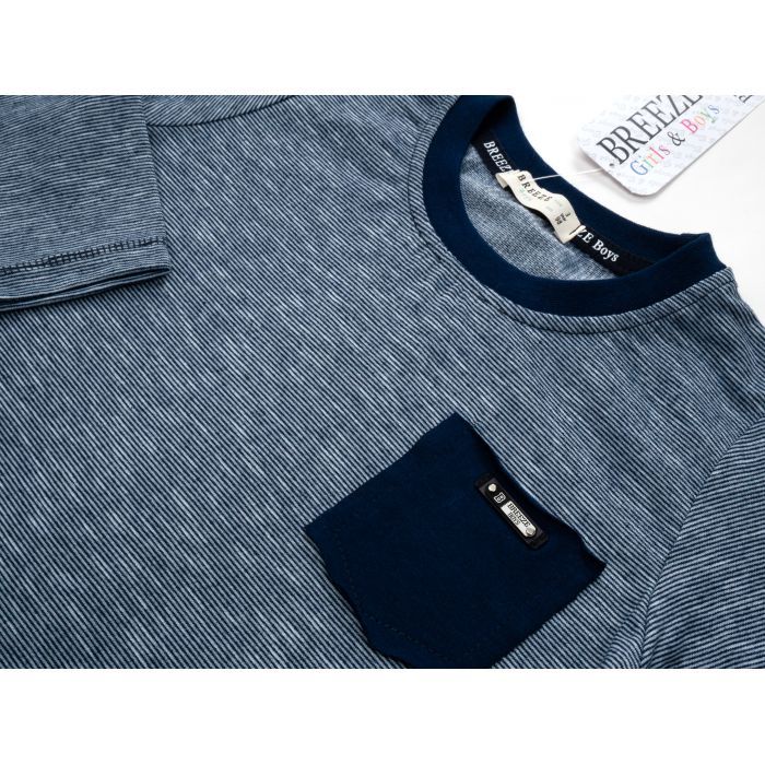 Кофта дитяча Breeze з кишенькою (15896-98B-blue) зображення 3
