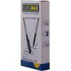 Ручка гелевая Buromax Пиши-стираем EDIT, 0.7 мм, черные чернила (BM.8301-02) изображение 2