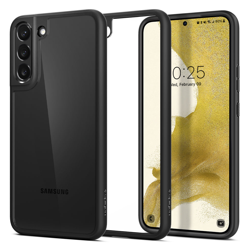 Чохол до мобільного телефона Spigen Samsung Galaxy S22 Ultra Hybrid, Matte Black (ACS03989) зображення 2