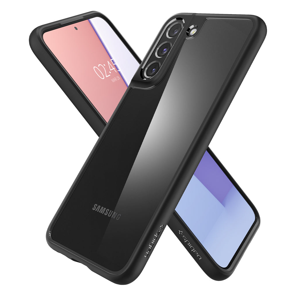 Чохол до мобільного телефона Spigen Samsung Galaxy S22 Ultra Hybrid, Matte Black (ACS03989) зображення 3