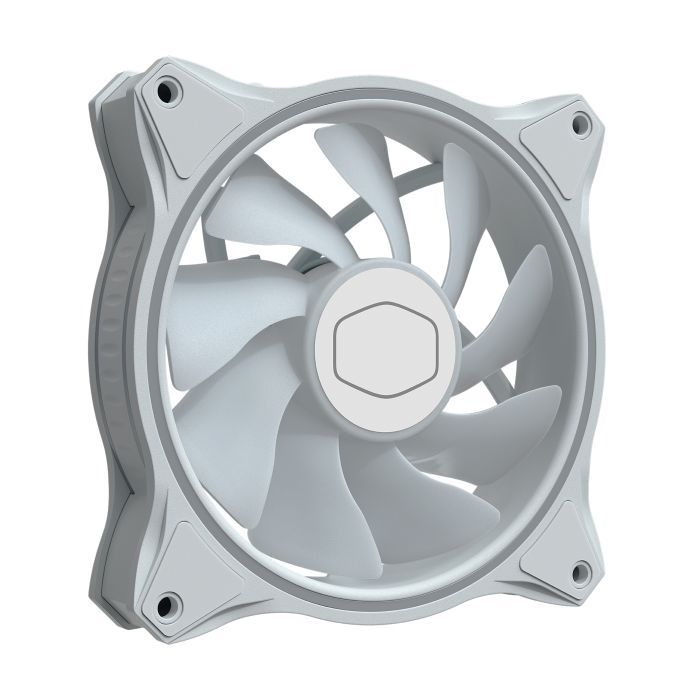Кулер для корпуса CoolerMaster MasterFan MF120 Halo 3in1 White Edition (MFL-B2DW-183PA-R1) изображение 2