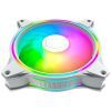Кулер для корпуса CoolerMaster MasterFan MF120 Halo 3in1 White Edition (MFL-B2DW-183PA-R1) изображение 5