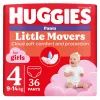 Підгузки Huggies Little Movers/Pants 4 (9-14 кг) Jumbo для дівчаток 36 шт (5029053564258)