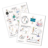 Стикер-наклейка Yes Гусь. На все случаи жизни (954031) изображение 2