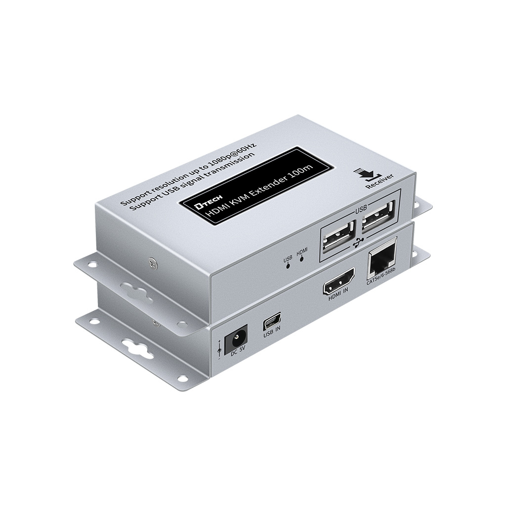 Медиаконвертер Dtech HDMI/USB-Ethernet extender TX (267643)