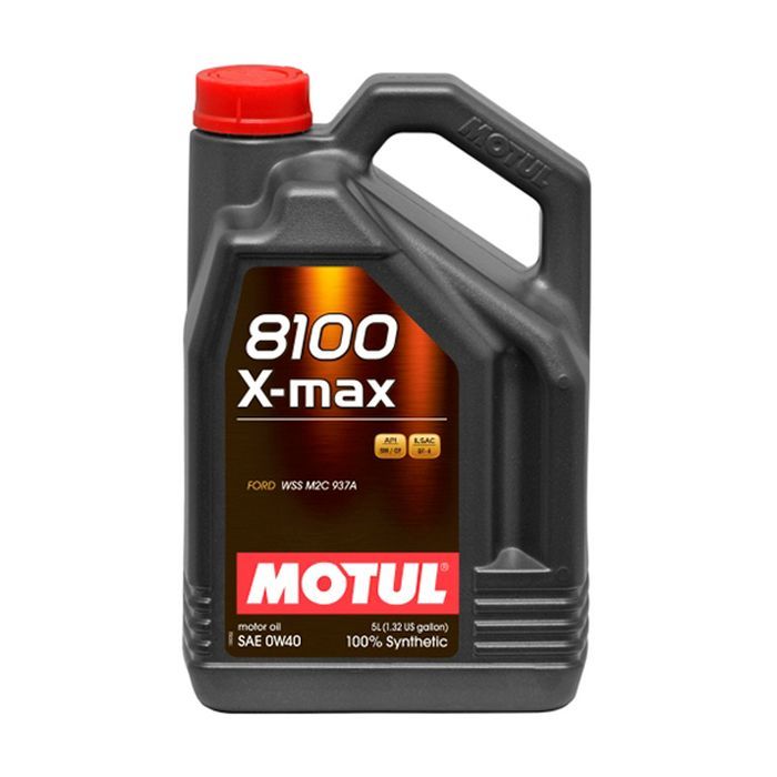 Моторное масло MOTUL 8100 X-max SAE 0W40 5 л (104533)