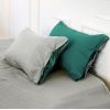 Наволочка MirSon Лен Natural Linen 50х70 Green meadow (2200005372180)