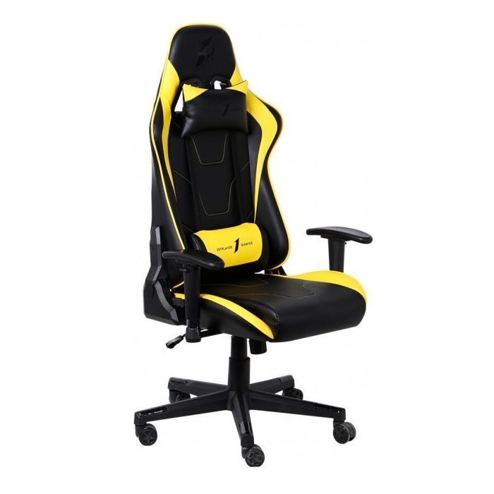 Крісло ігрове 1stPlayer FK2 Black-Yellow зображення 2