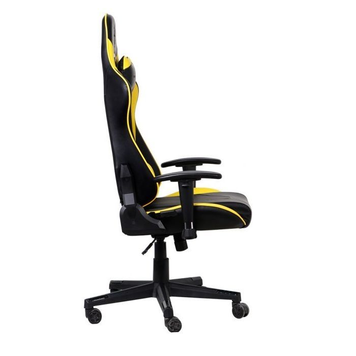 Крісло ігрове 1stPlayer FK2 Black-Yellow зображення 3