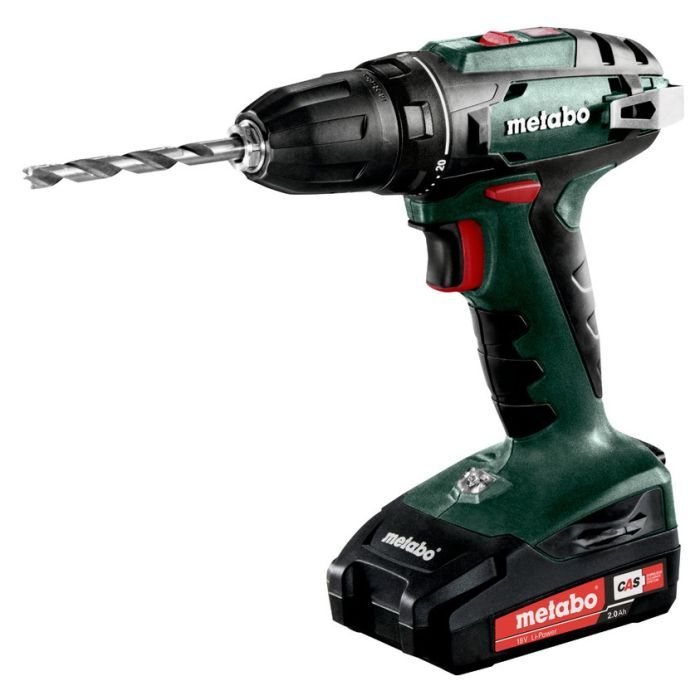 Шуруповерт Metabo Metabo BS, 18 Вт, 2х2Аг, кейс (602207560)