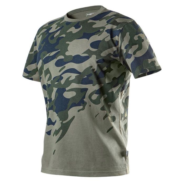 Футболка робоча Neo Tools CAMO, р. L(52) з принтом (81-613-L)