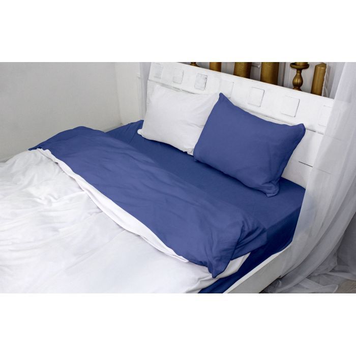 Постільна білизна MirSon Велюр Winter Delicate 28-0054 Myosotis Двоспальний (2200004031224) зображення 2