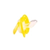 Пустышка Baby Team силиконовая, ортодонтическая, 6+ мес. (3011_желтый) изображение 2