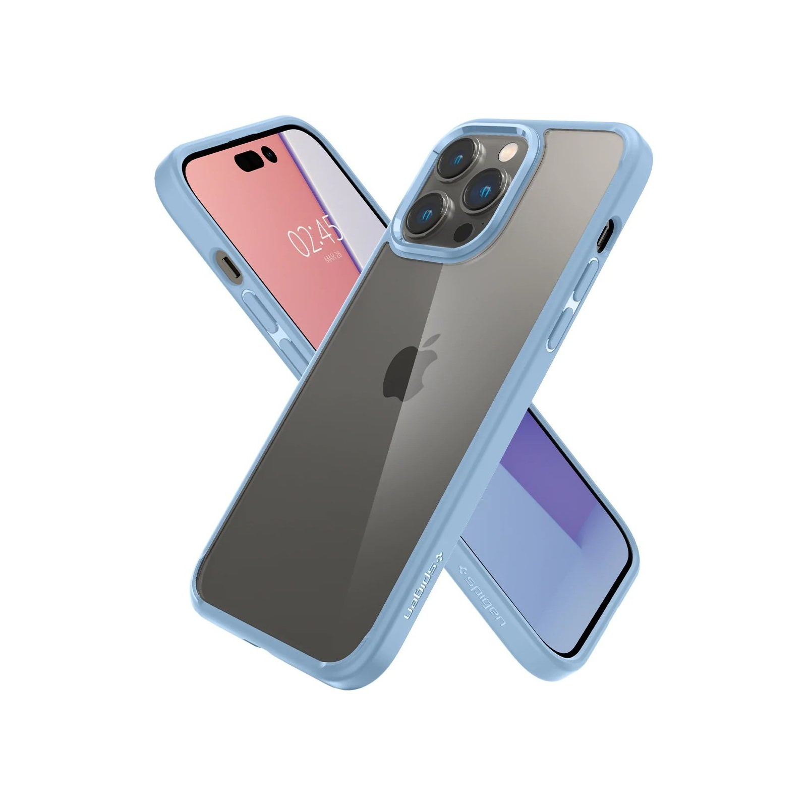 Чехол для мобильного телефона Spigen Apple iPhone 14 Pro Ultra Hybrid, Sierra Blue (ACS04964) изображение 6