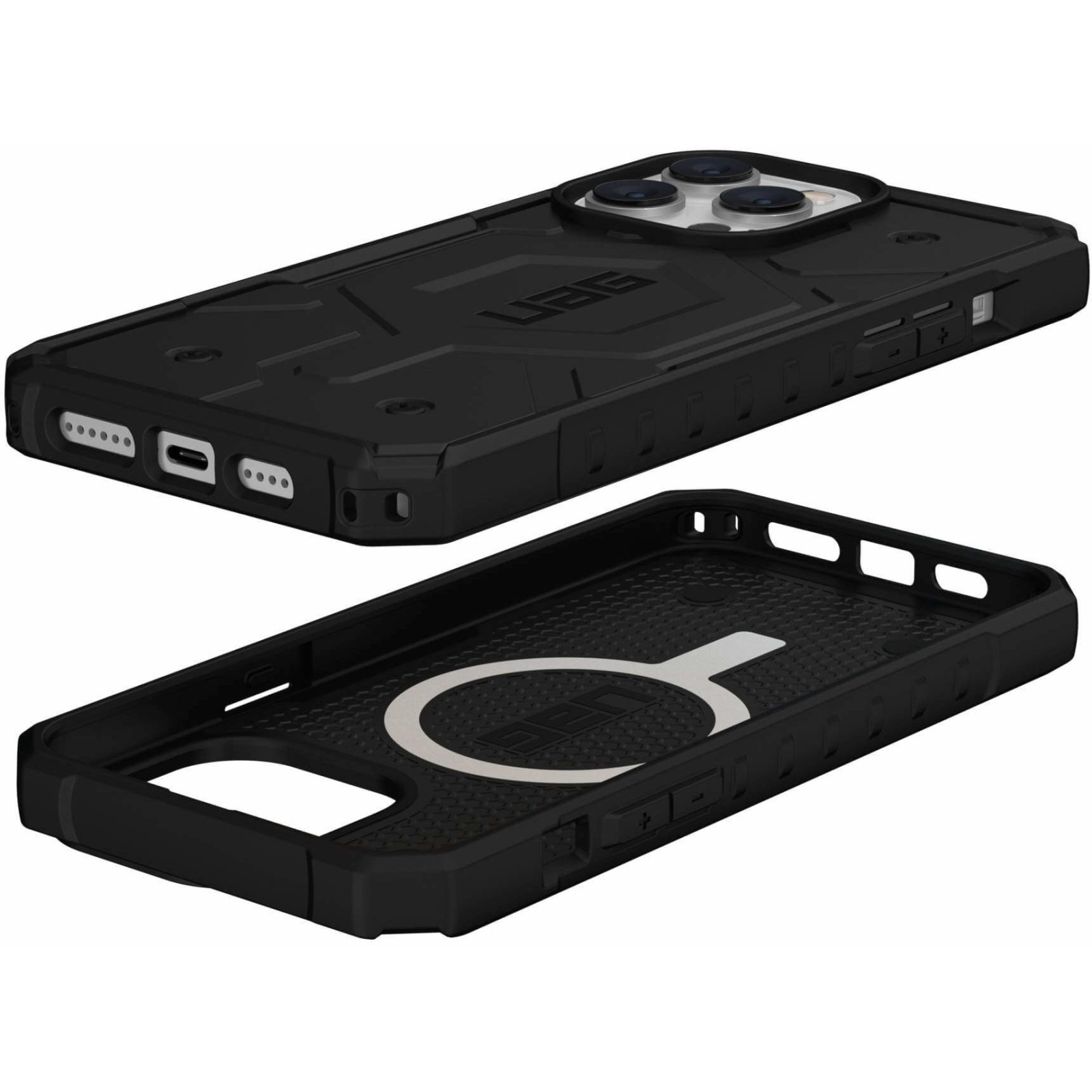 Чохол до мобільного телефона UAG Apple iPhone 14 Pro Max Pathfinder Magsafe, Black (114055114040) зображення 7