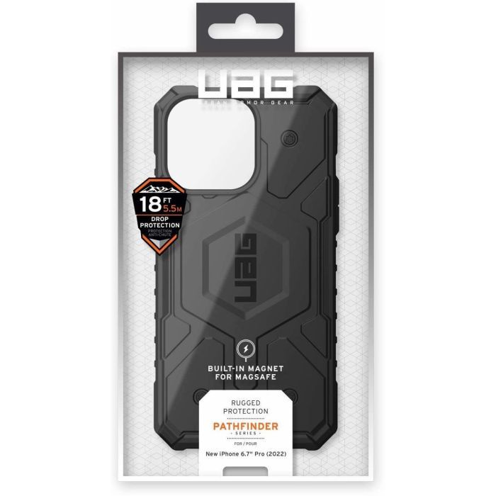 Чехол для мобильного телефона UAG Apple iPhone 14 Pro Max Pathfinder Magsafe, Black (114055114040) изображение 9