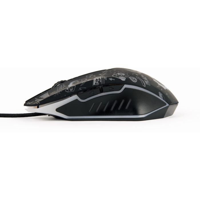 Мышка Gembird MUS-6B-GRAFIX-01 USB Black (MUS-6B-GRAFIX-01) изображение 8