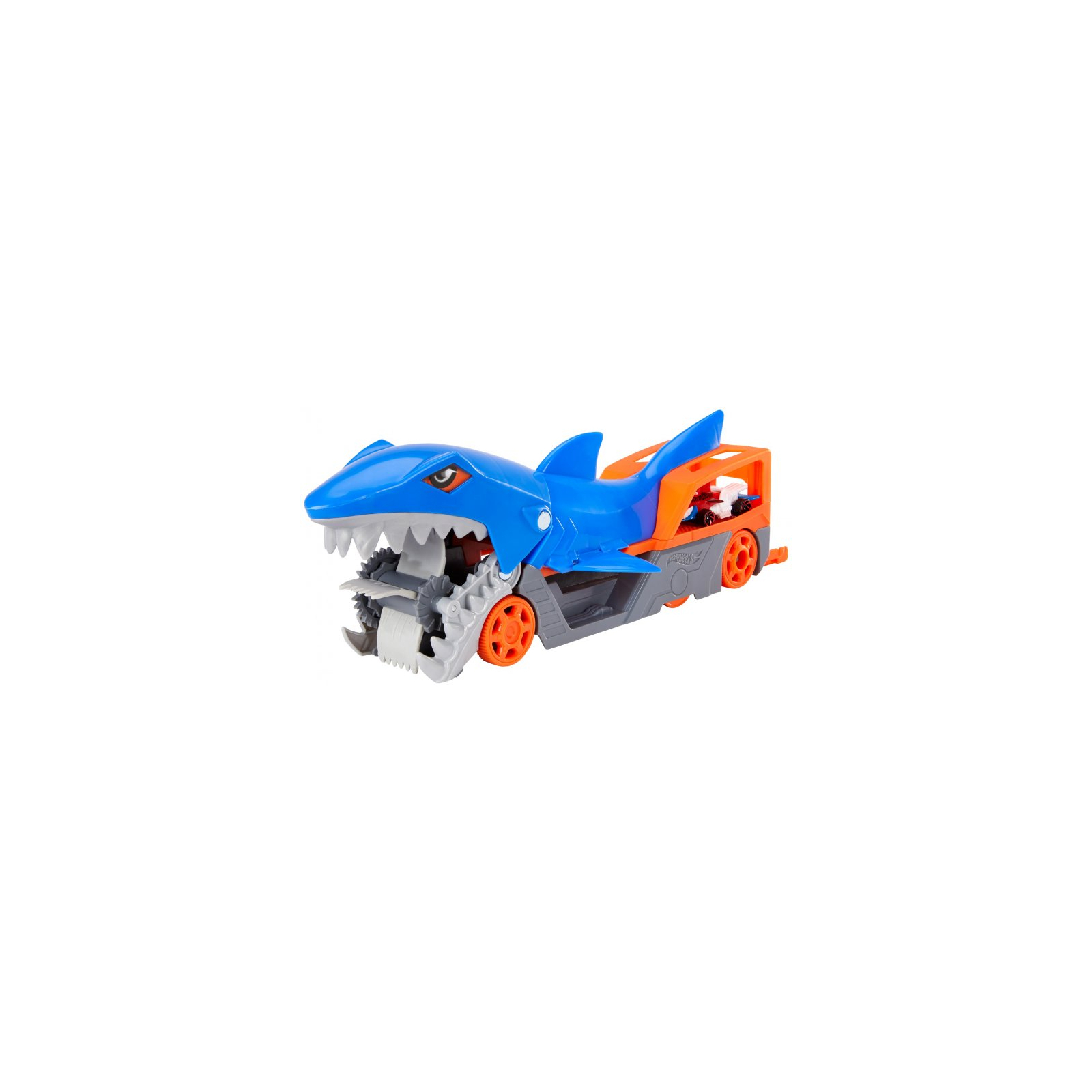 Игровой набор Hot Wheels Грузовик-транспортер "Акулья пасть" (GVG36) изображение 5