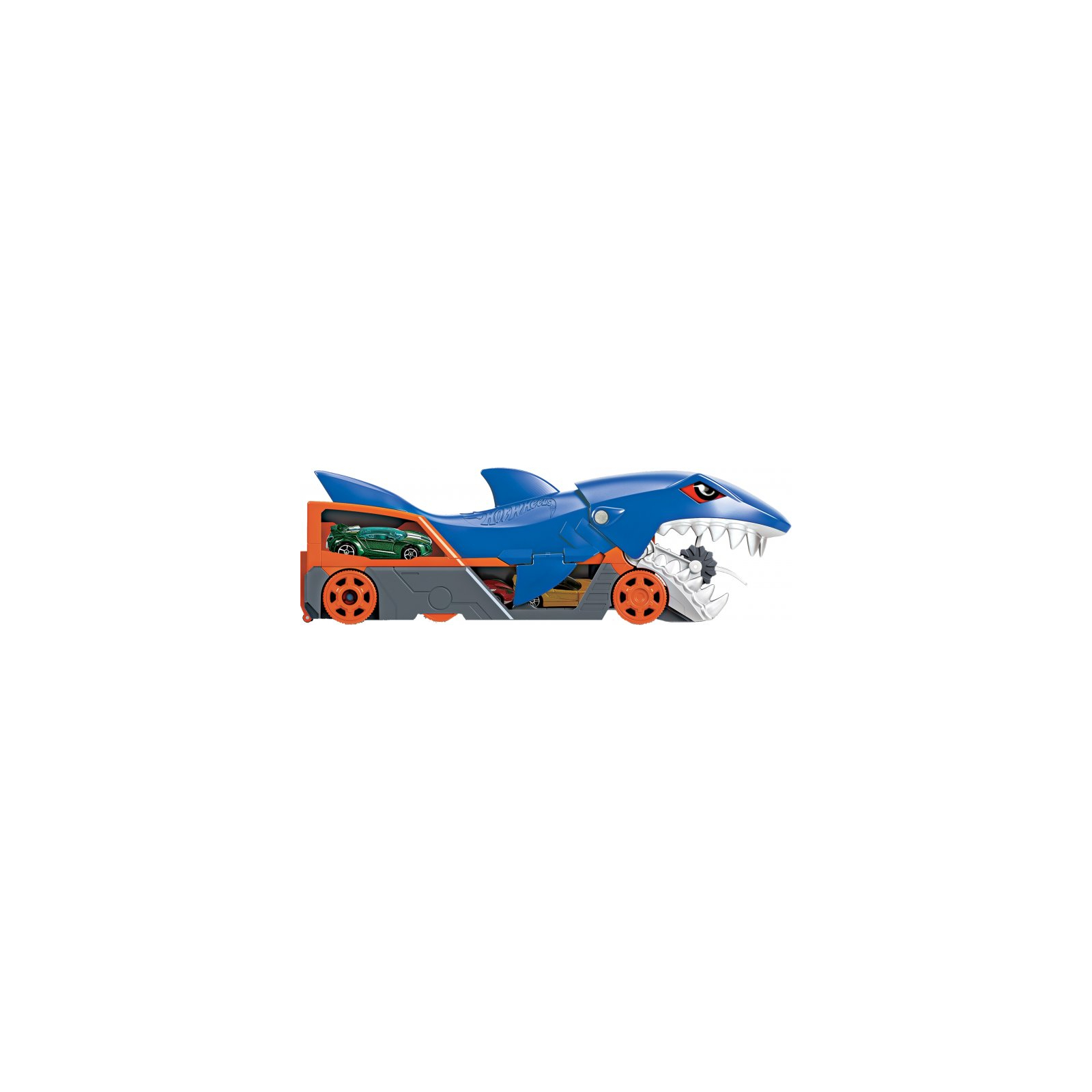 Ігровий набір Hot Wheels Вантажівка-транспортер "Акуляча паща" (GVG36)