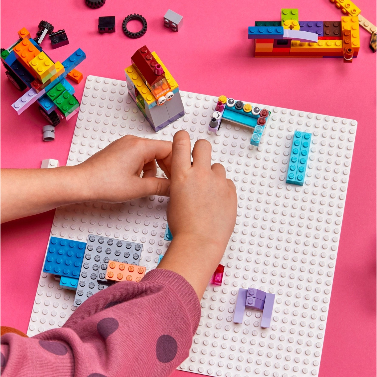 Конструктор LEGO Classic Базовая пластина белого цвета (11026) изображение 2
