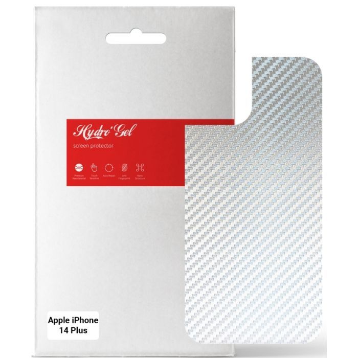 Пленка защитная Armorstandart back panel Apple iPhone 14 Plus Carbone Silver (ARM64966)