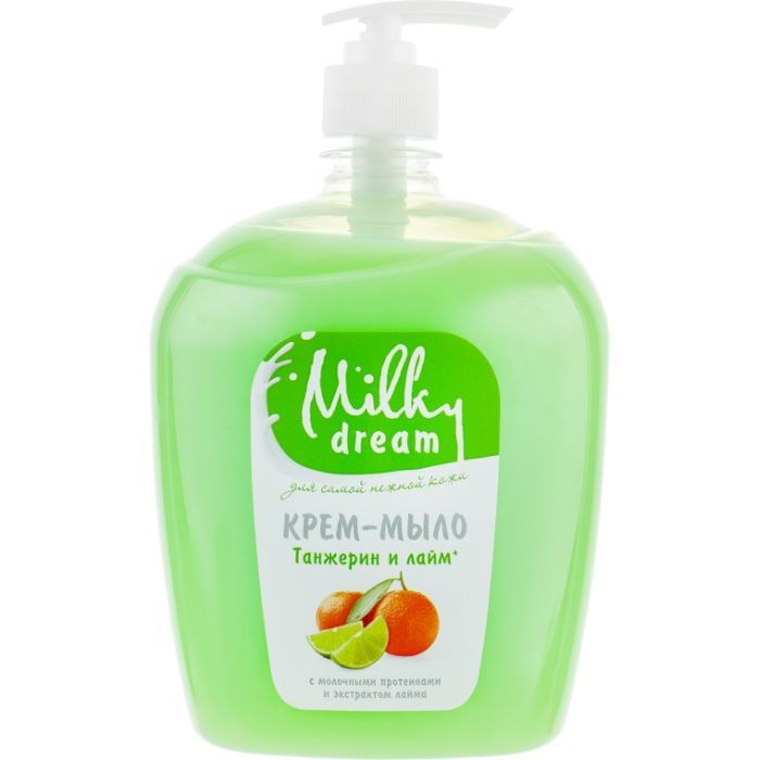 Жидкое мыло Milky Dream Танжерин и лайм с дозатором 500 мл (4820205300066)