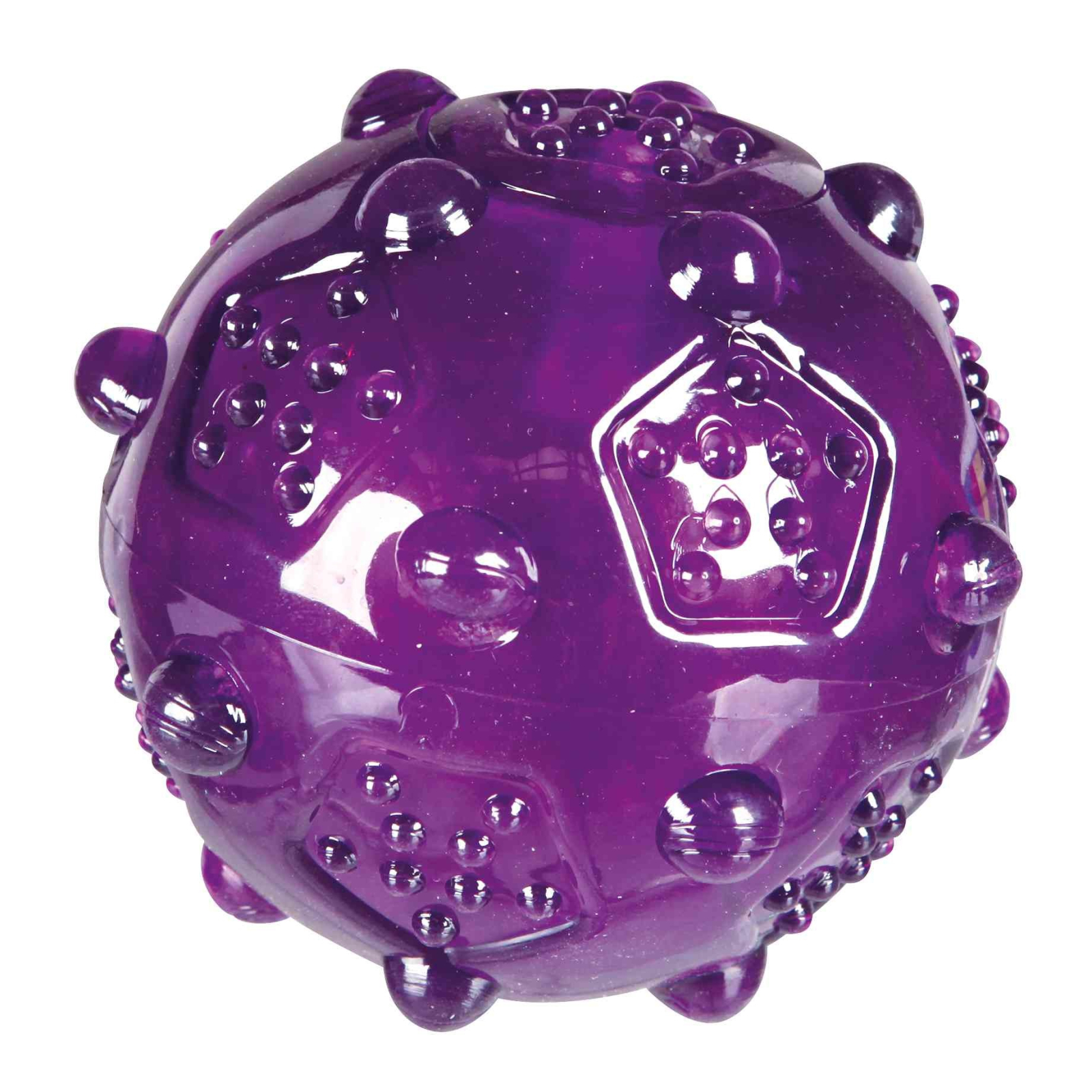 Іграшка для собак Trixie М'яч з шипами d 8 см (гума, кольори в асортименті) (4011905336787) зображення 2