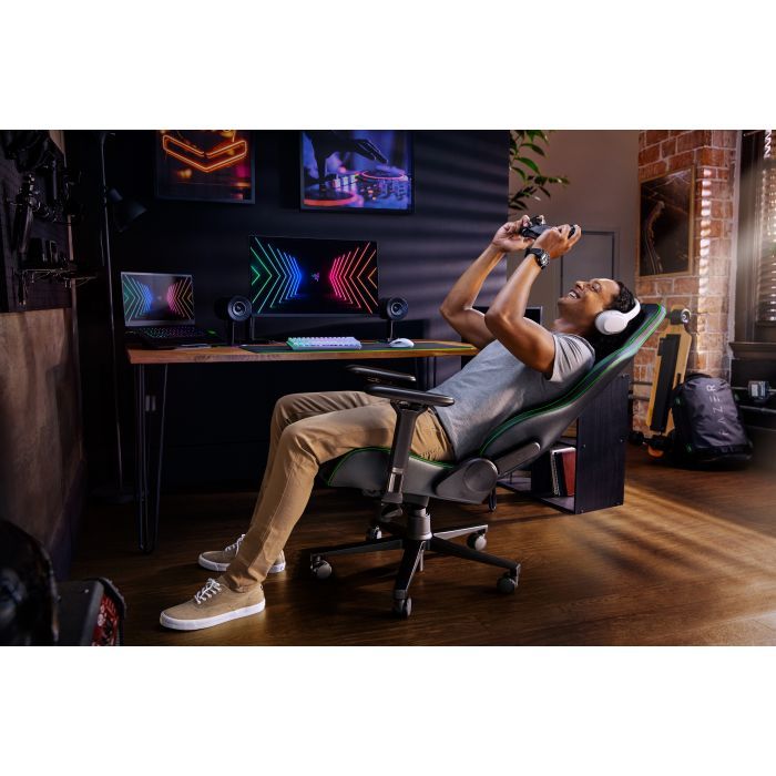 Кресло игровое Razer Enki Black (RZ38-03720300-R3G1) изображение 8
