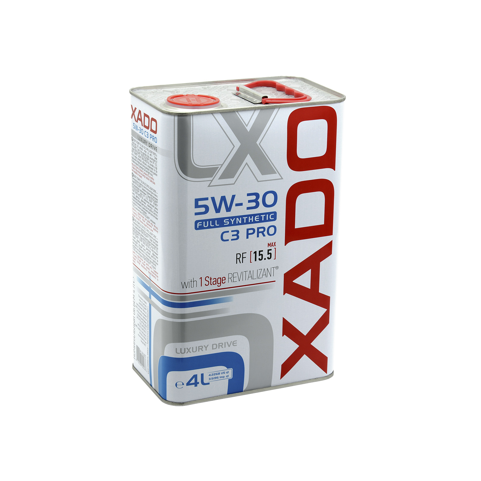 Моторна олива Xado 5W-30 C3 PRO Luxury Drive 4 л (XA 24273_1)