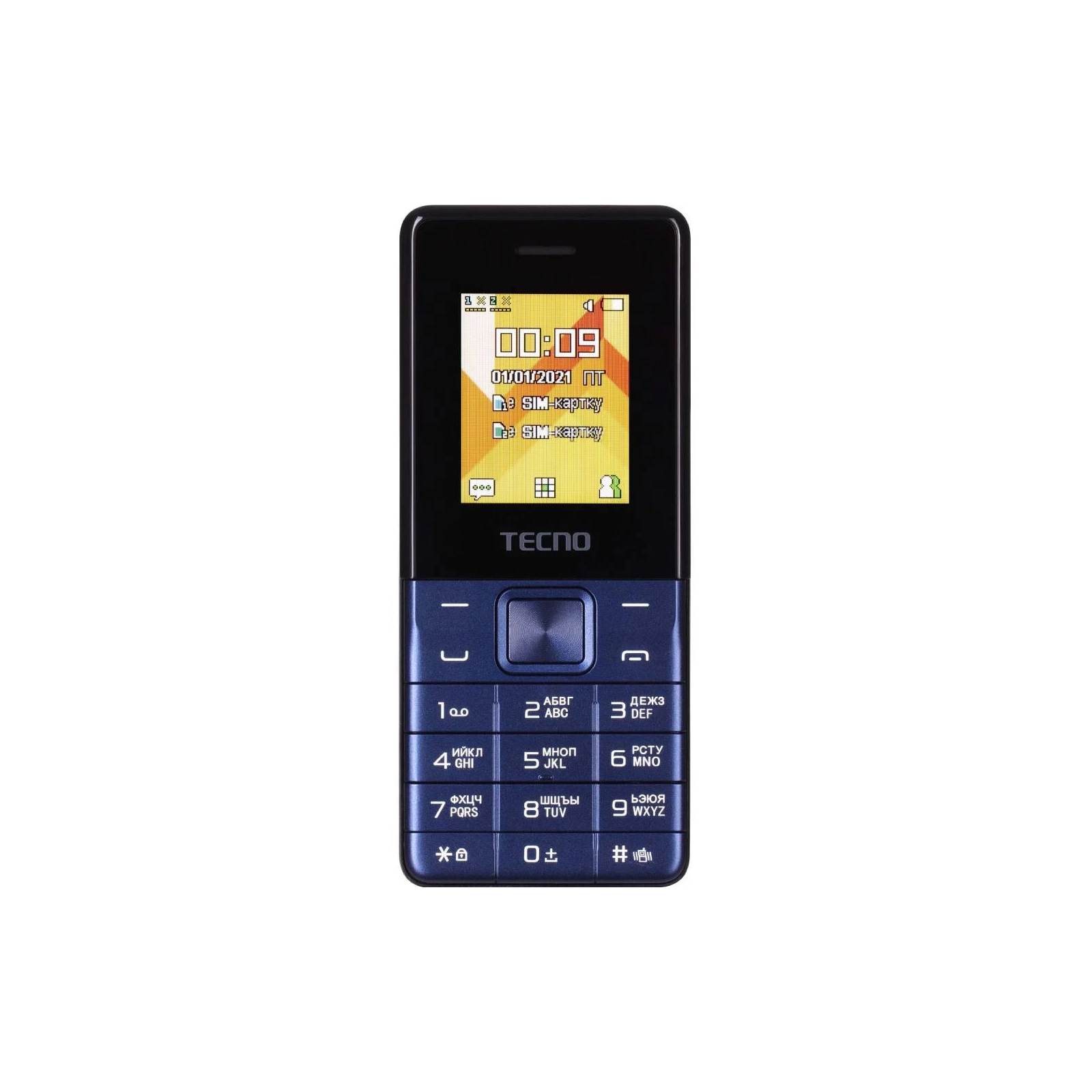Мобильный телефон Tecno T301 Light Blue (4895180743344)