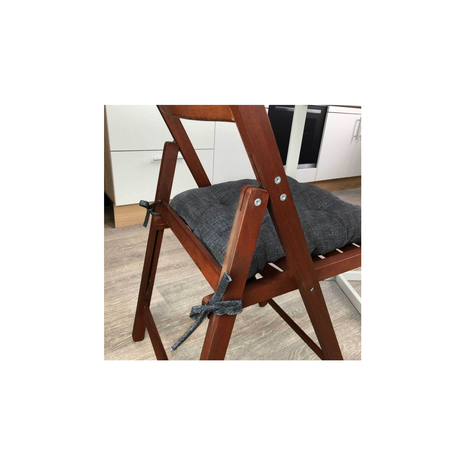 Подушка на стул Прованс Black Milan 40х40 (4823093434608) изображение 5