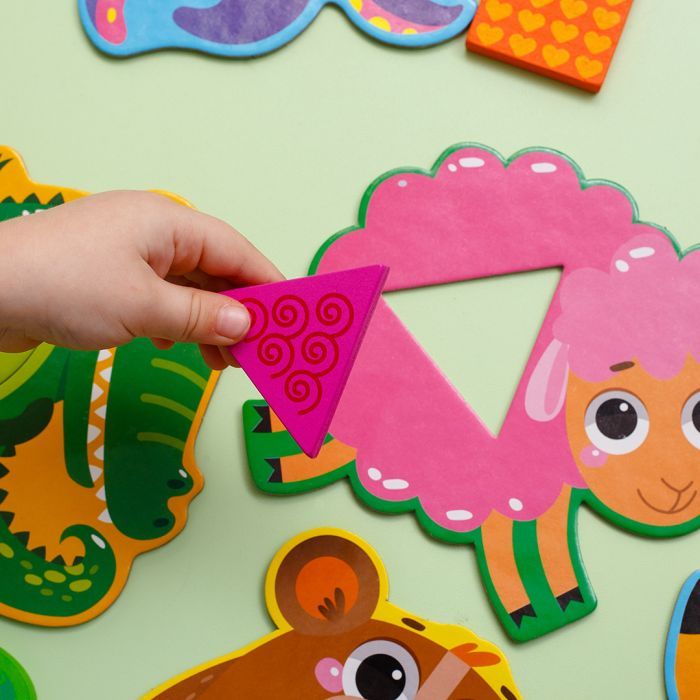 Развивающая игрушка Vladi Toys Игра-сортер Зверята (укр) (ZB2002-05) изображение 4