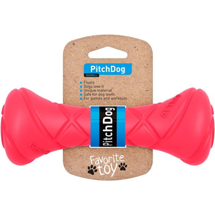 Игрушка для собак Collar PitchDog гантель для апорта 19 см розовая (62397) изображение 3