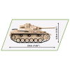 Конструктор Cobi Друга Світова Війна Танк Panzer III, 780 деталей (COBI-2562) зображення 3