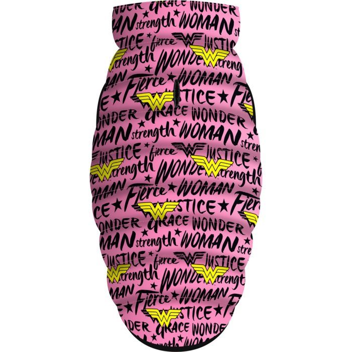 Курточка для тварин WAUDOG Clothes "Диво-жінка в рожевому" M 50 (0950-4010) зображення 2