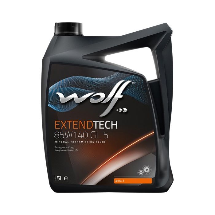 Трансмиссионное масло Wolf EXTENDTECH 85W140 GL 5 5л (8304705)