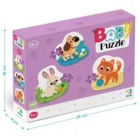 Пазл DoDo 3 в 1 Домашні тварини (300395) зображення 4