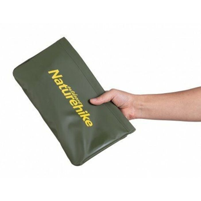 Ведро складное Naturehike Square bucket 13л Army Green NH19SJ007 (6927595739068) изображение 2
