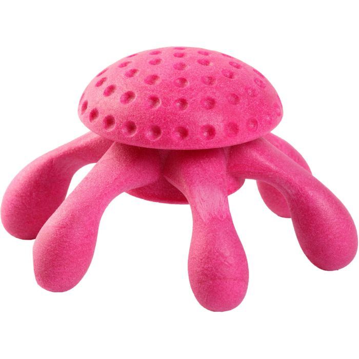 Игрушка для собак Kiwi Walker Осьминог 13 см розовая (8596075002794)