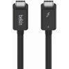 Дата кабель THUNDERBOLT 4, 40Gbps, 100W, 2m Black Belkin (INZ002BT2MBK) изображение 2