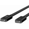 Дата кабель THUNDERBOLT 4, 40Gbps, 100W, 2m Black Belkin (INZ002BT2MBK) изображение 3